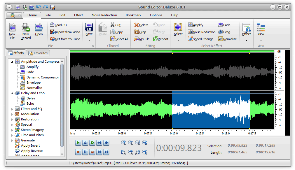 Sound Editor Deluxe 2010