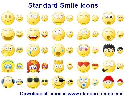 Standard Smile Icons