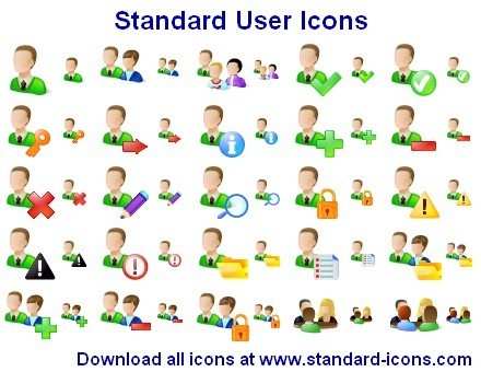 Standard User Icons