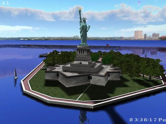 Statue of Liberty 3D Deluxe Main Window - Lacombo - Feel the solemnity ...