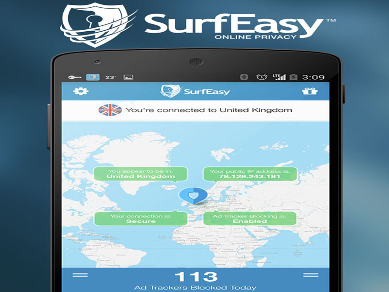 Surfeasy VPN for Android