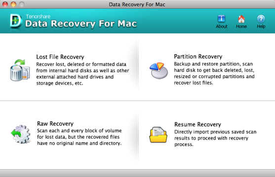 Tenorshare Data Recovery for Mac