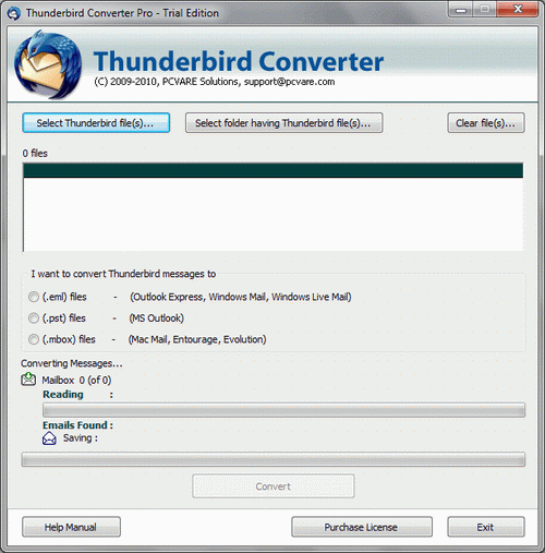 Thunderbird Conversion