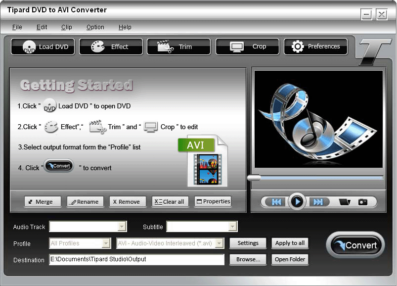 Tipard DVD Creator 5.2.82 download the last version for ipod