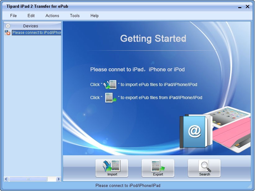 Tipard iPad 2 Transfer for ePub