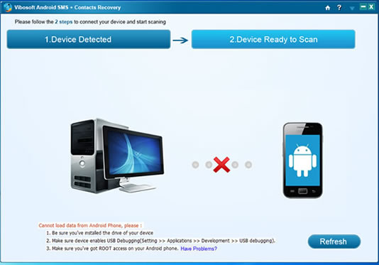 Vibosoft Android SMS + Contacts Recovery