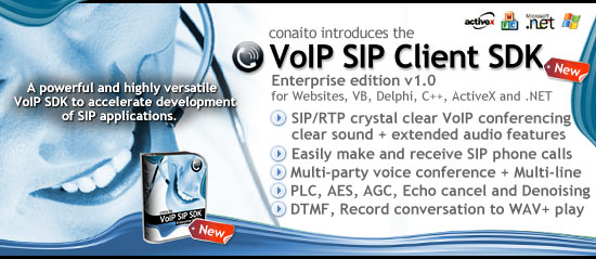 VoIP SIP Client SDK