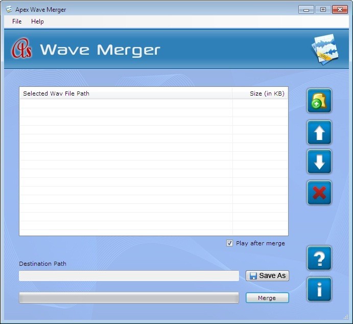 Wave File Combiner Software