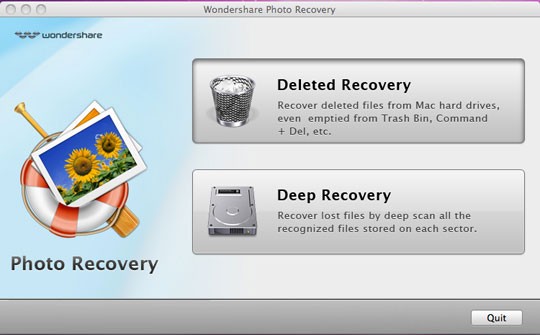 Wondershare Photo Recovery for Mac