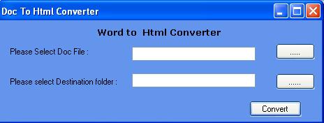 Word To HTML Converter Tool