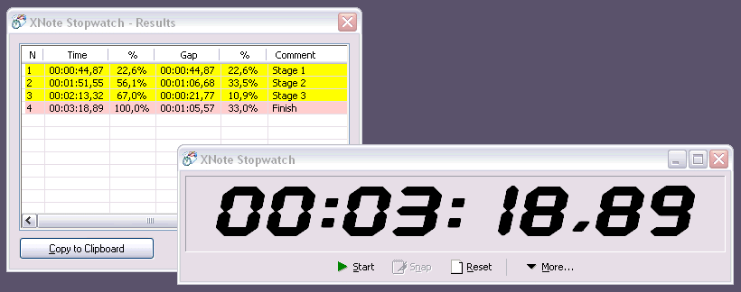 xnote timer problem
