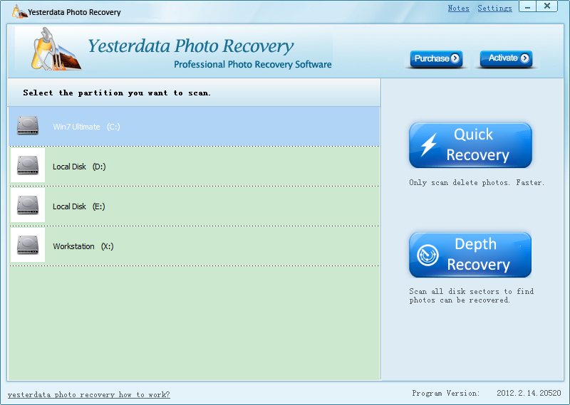 Yesterdata Photo Recovery
