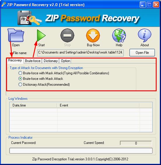 ZIP Password Decrypter