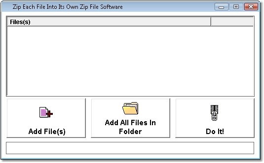 Zip Each File