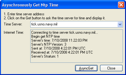 .NET Internet Time Component