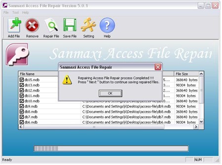 Access Database Repair Program