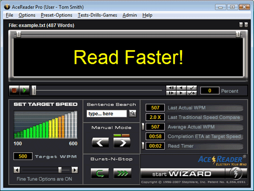 AceReader Pro Deluxe Network 4.5e