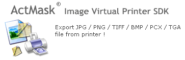 ActMask Image Virtual Printer Driver