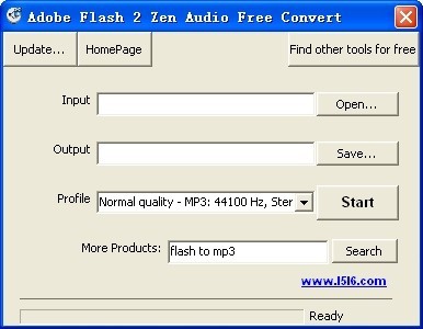 Adobe Flash 2 Zen Audio Free Convert