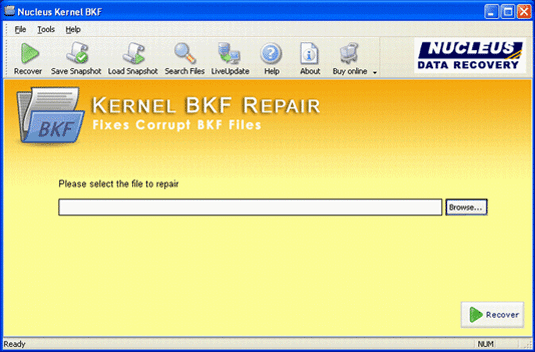 Backup Recovery Tool