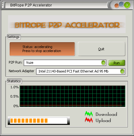 BitRope Universal P2P Accelerator