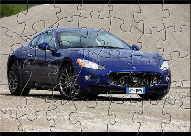 CERT Maserati Granturismo Puzzle