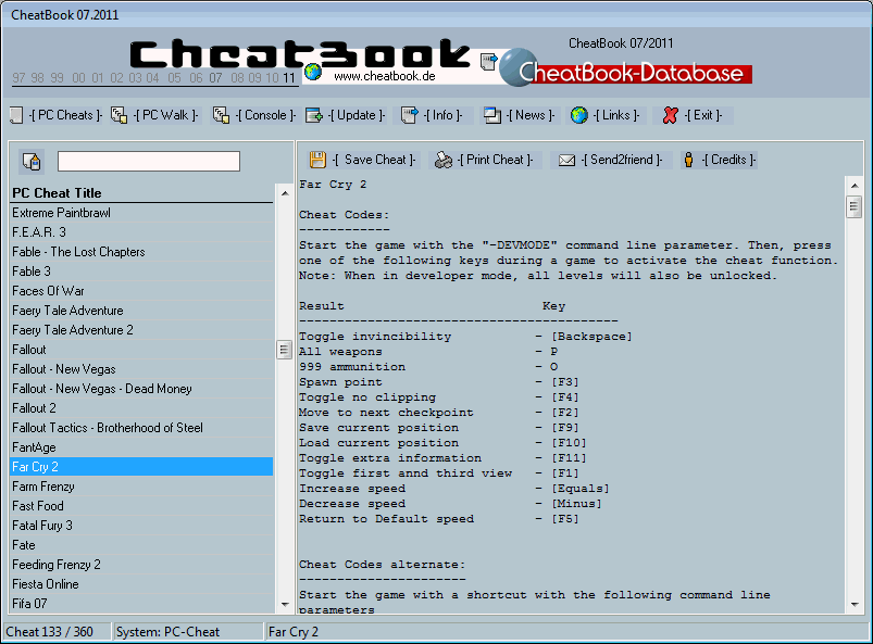 CheatBook (07/2011) - Issue July 2011 - A Cheat-Code Tracker with Hints, Ti...