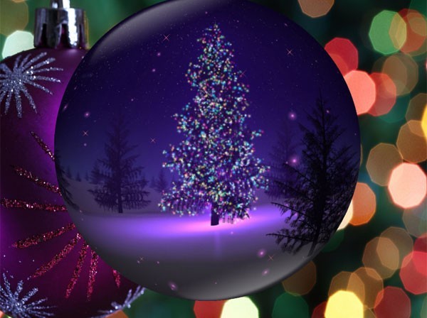 Christmas Globe Animated Wallpaper