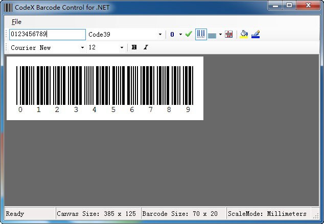 CodeX Barcode Control for .NET