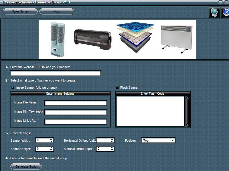 Convector Heaters Banner Software