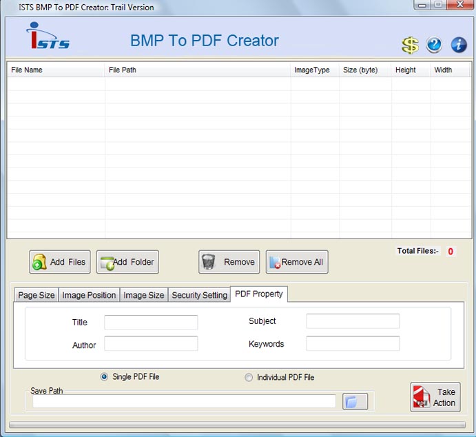 Convert a BMP to PDF