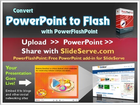 Convert PPT to Flash and Share It Free