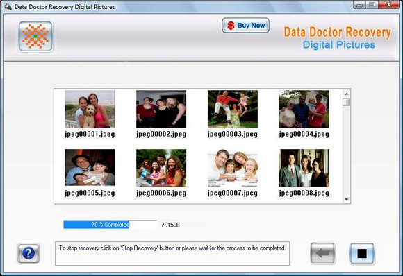 Data Recovery for Digital Picture