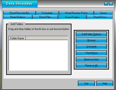 Data Shredder os 1.0.0.1
