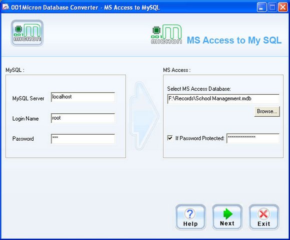 Database Migration Tool For MS Access
