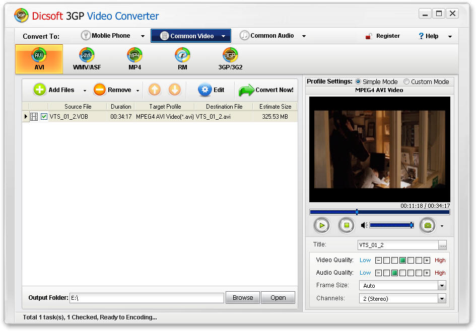 Dicsoft 3GP Video Converter