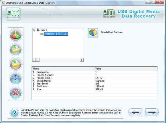 Digital Media Recovery For USB