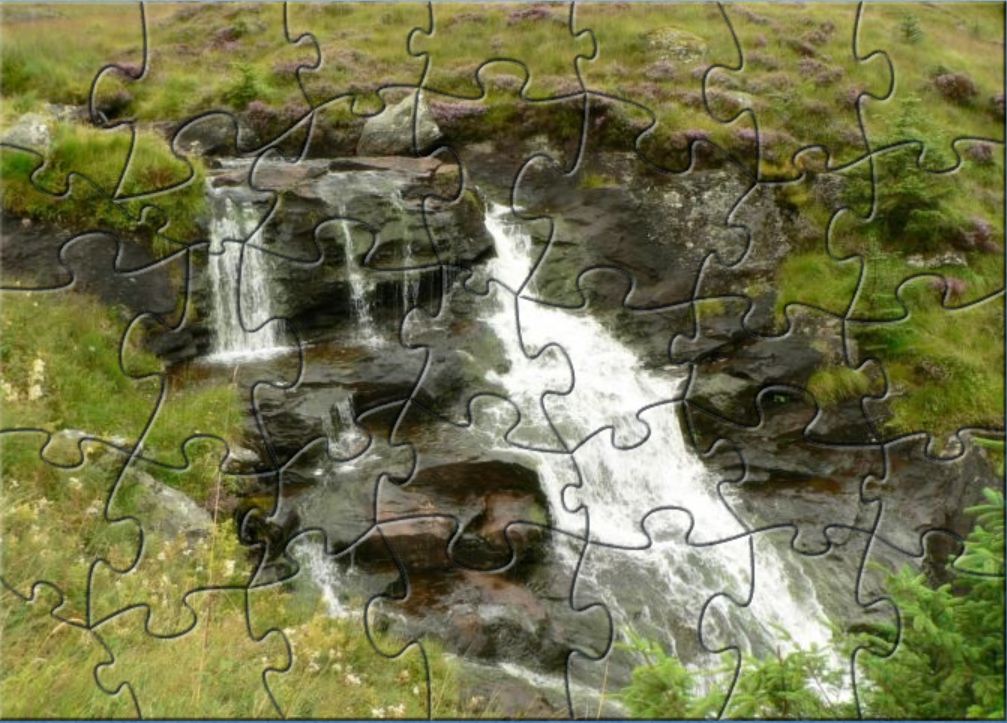 DR Waterfall Puzzle