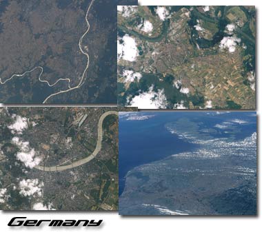 Earth from Space - Germany Screen Saver