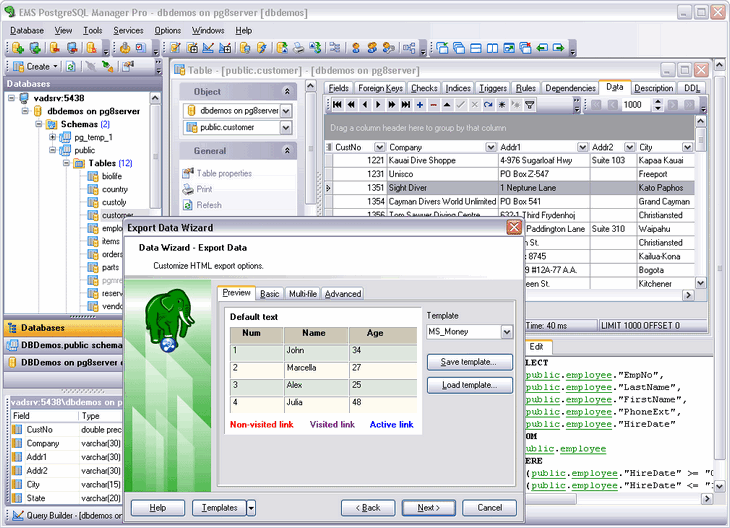 EMS SQL Manager 2005 for PostgreSQL