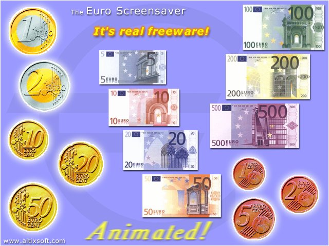 Euro Screensaver FREE