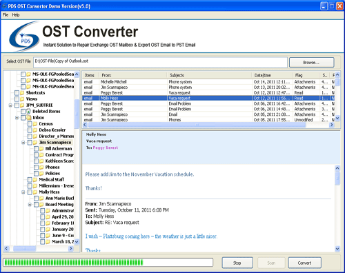 Export OST Software