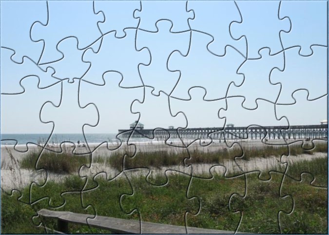 FBRO Beach Scene Puzzle