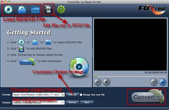 Foxreal Blu-ray Ripper for Mac V