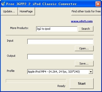 Free 3GPP2 2 iPod Classic Converter