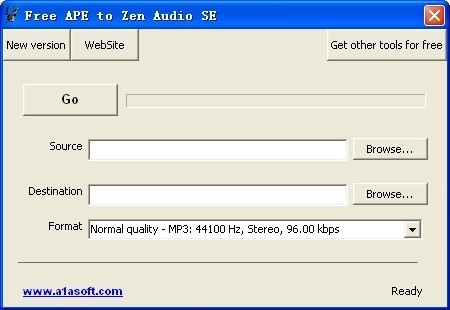 Free APE to Zen Audio SE