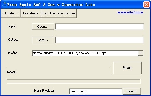 Free Apple AAC 2 Zen v Converter Lite