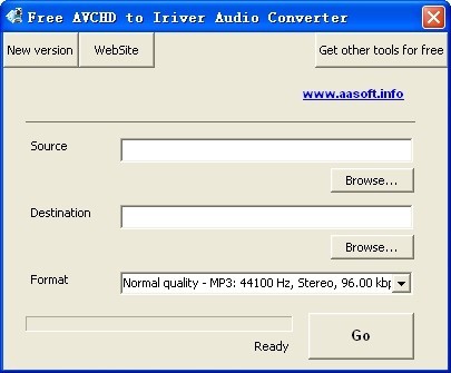 Free AVCHD to Iriver Audio Converter
