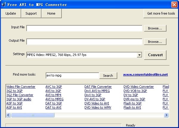 Free AVI to MPG Converter