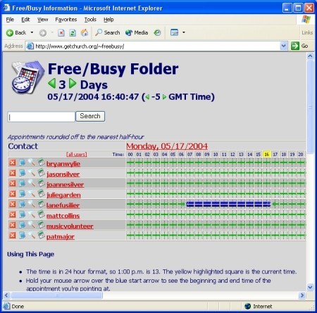 Free-Busy Folder 50504-0002